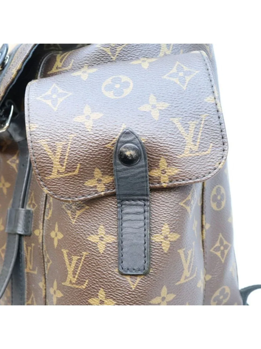Louis Vuitton Monogram Macassar Christopher MM Backpack